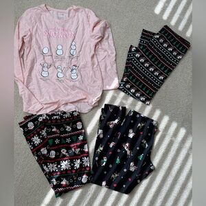 Christmas Leggings and Top